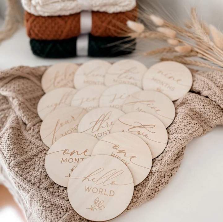 Snuggly Jacks Wild Foliage Milestone Disc Pack
