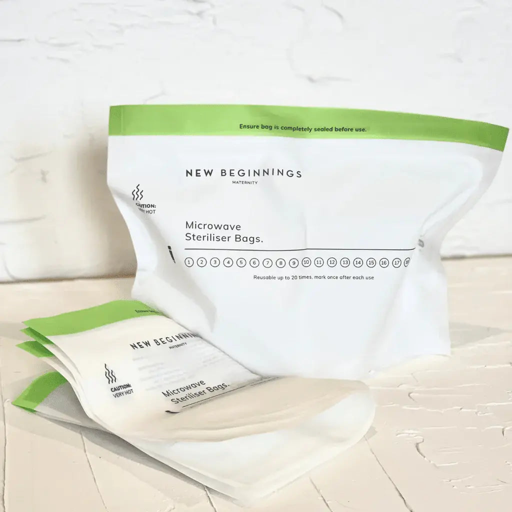 New Beginnings MICROWAVE STERILISER BAGS - 6pcs