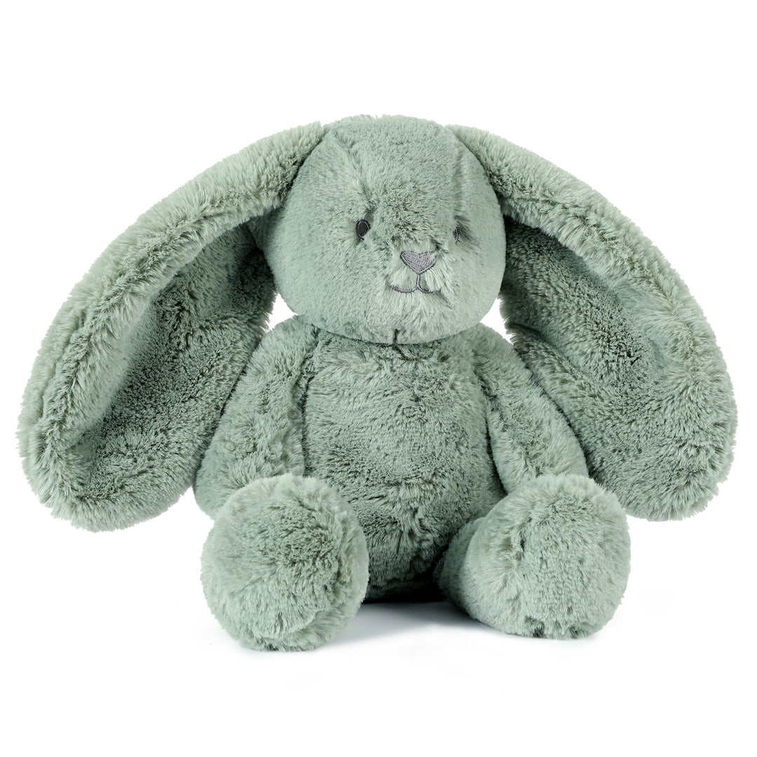 OB Designs Beau Bunny Sage Green Soft Toy 13.5"/34cm