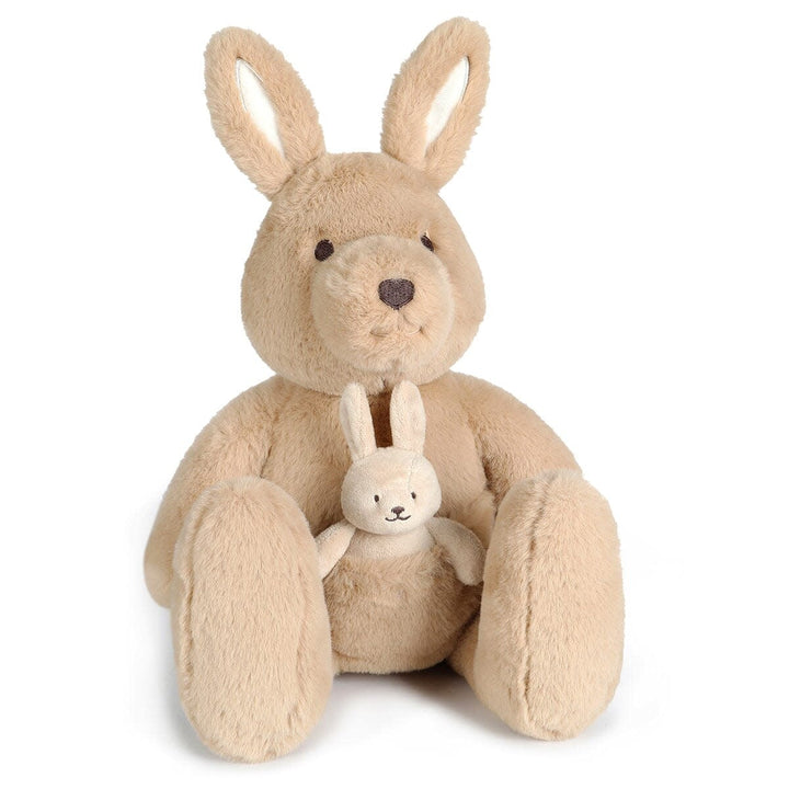 OB Designs Kip Kangaroo (Angora) Soft Toy 17"/43cm