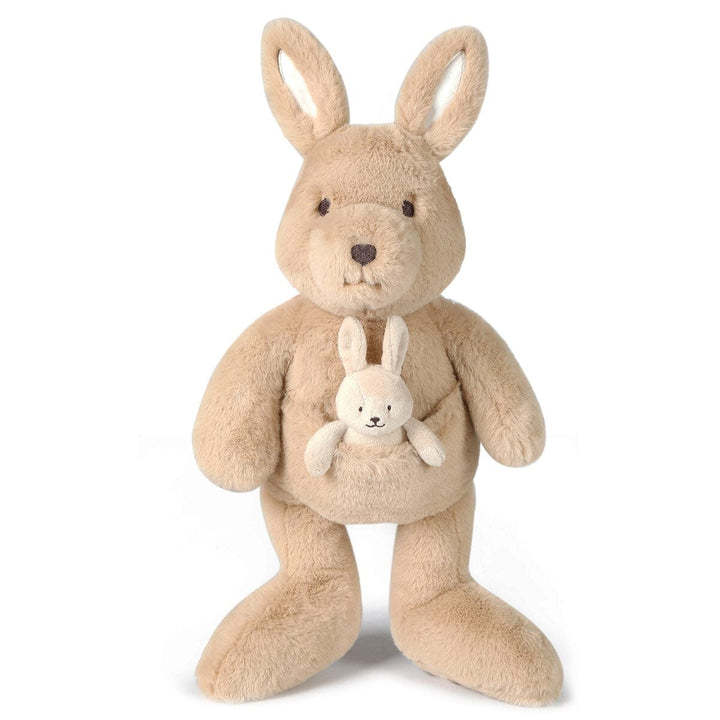 OB Designs Kip Kangaroo (Angora) Soft Toy 17"/43cm