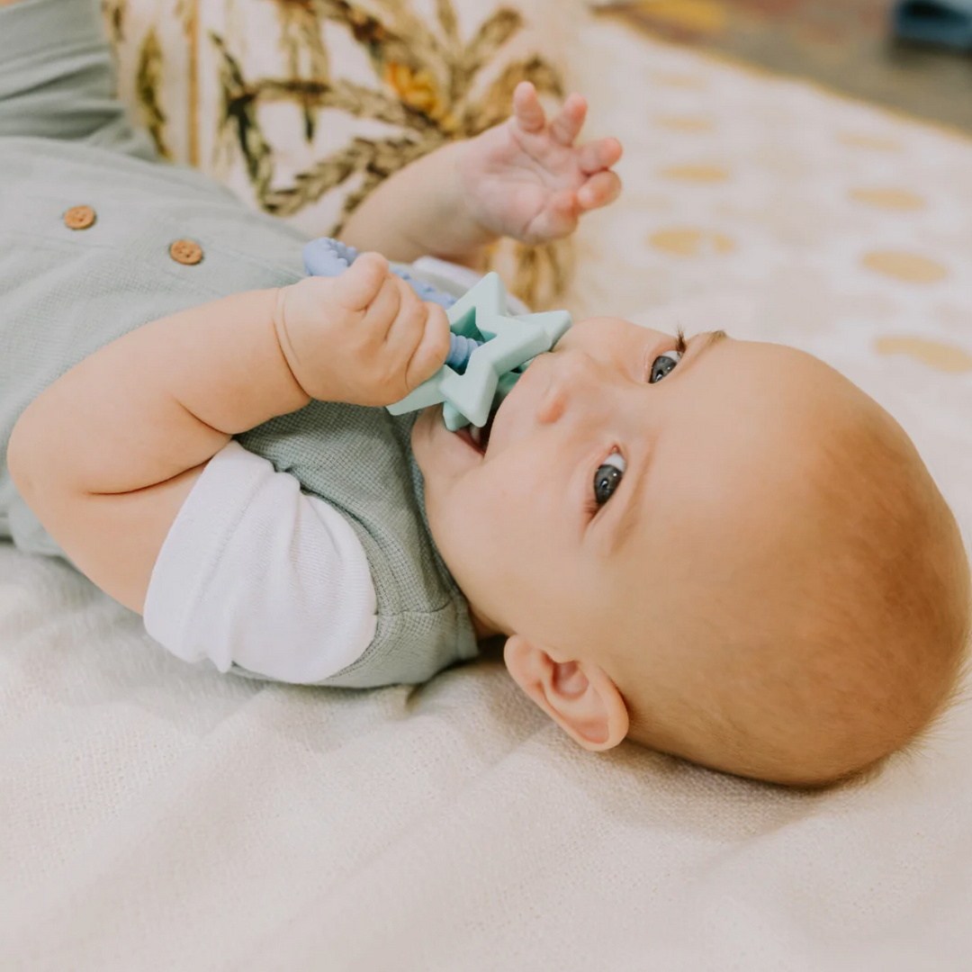 Jellystone Designs Star Teether SAPHIRE
