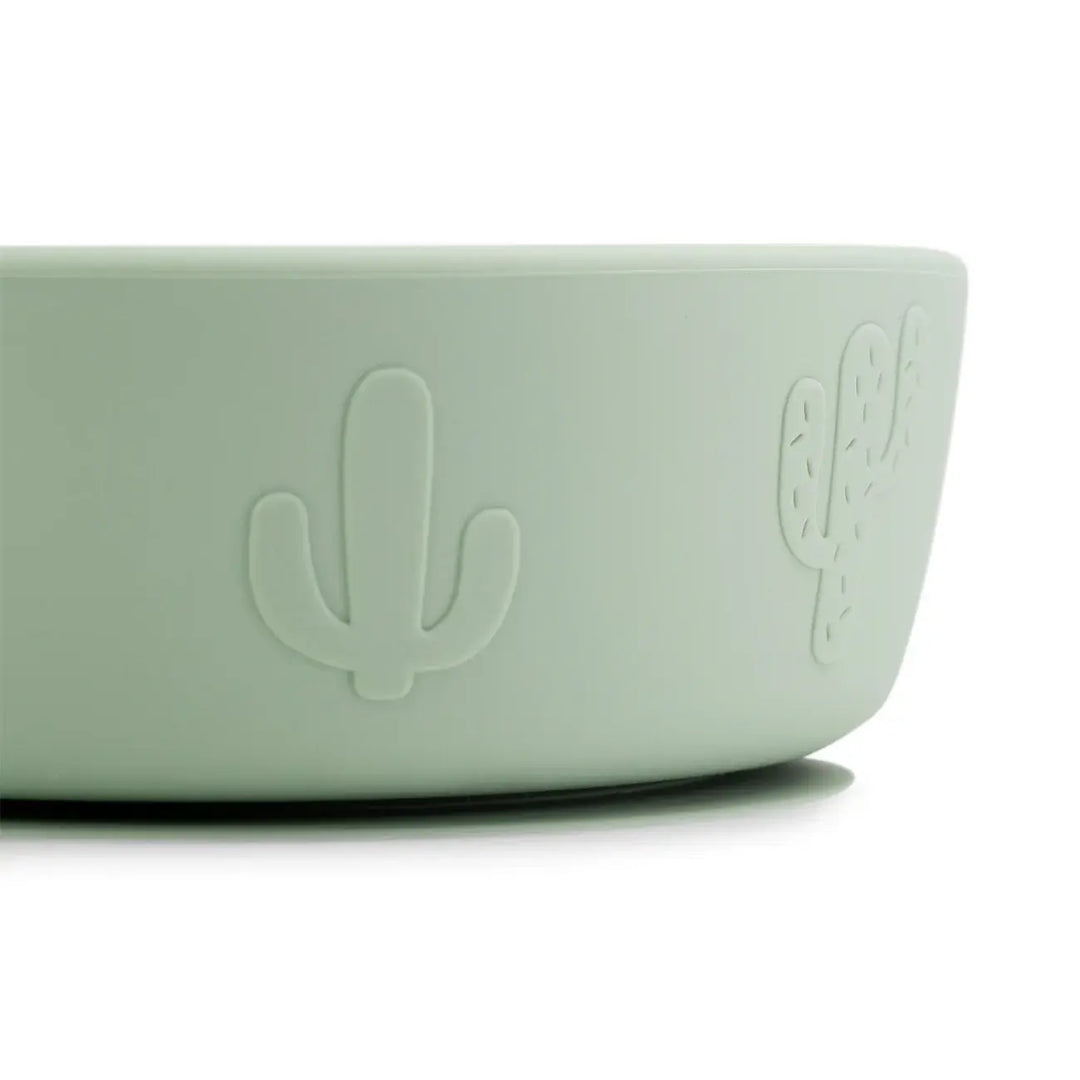 Done by deer Stick & Stay dinner set Lalee green mustard sand