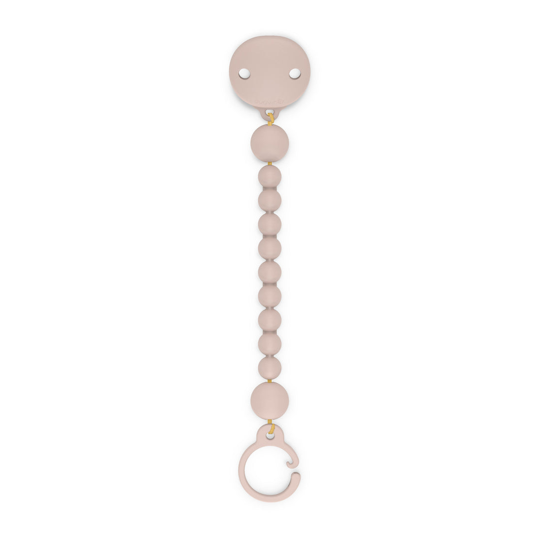 Suavinex Silicone Bobble Soother Clip - Color Essence Nude