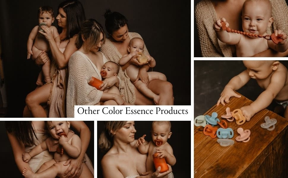 Suavinex Silicone Soother Holder Case - Color Essence Nude