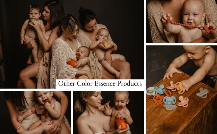 Suavinex Silicone Soother Holder Case - Color Essence Nude