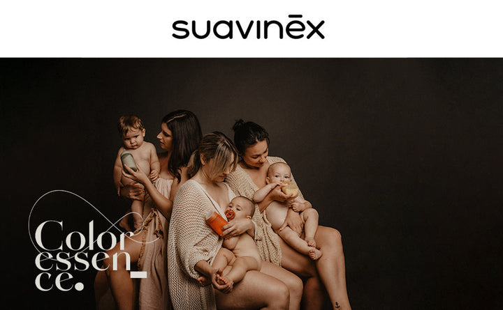 Suavinex Silicone Soother Holder Case - Color Essence Nude
