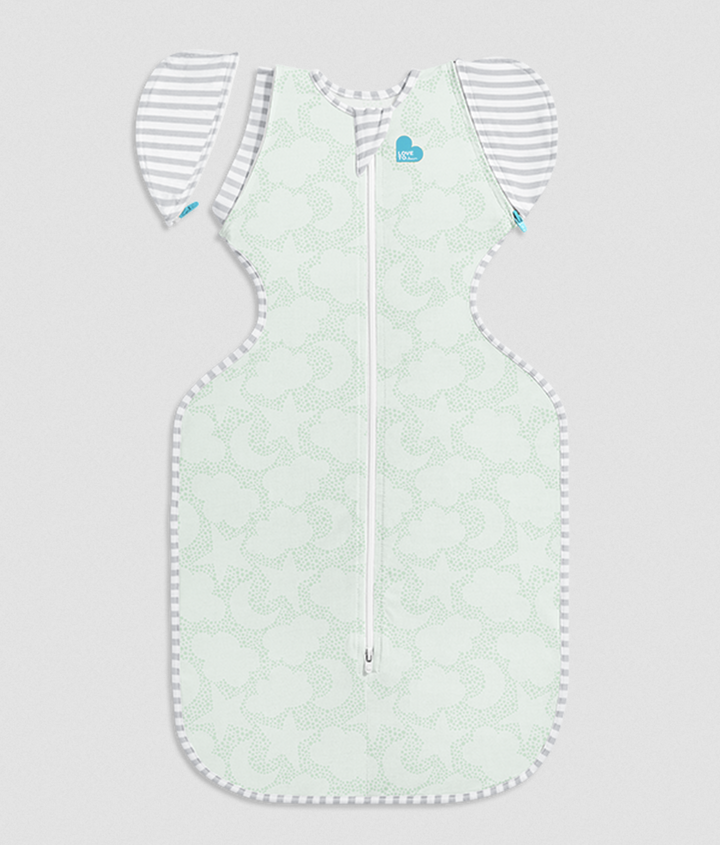 SWADDLE UP Transition Bag Organic 1.0T-Mint Celestial