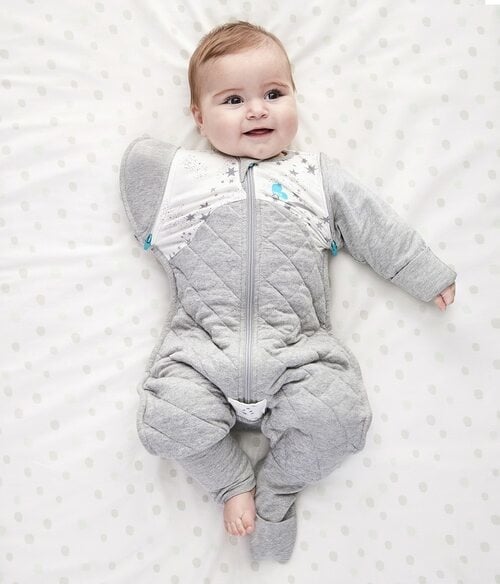 SWADDLE UP Transition Suit WARM 2.5T-White-Moon&Stars