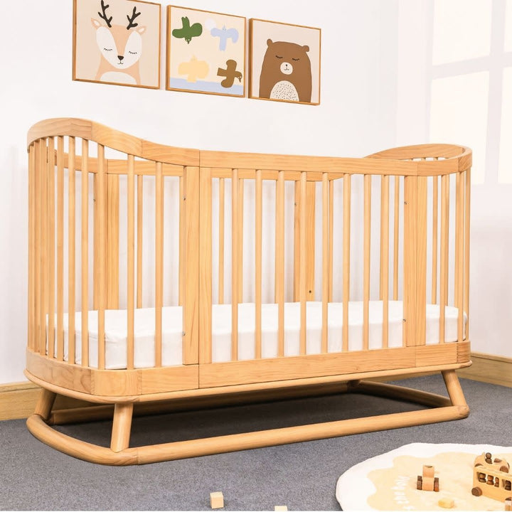 Sweet Pea Eva cot - Natural (Brisbane Store Ex-Display)