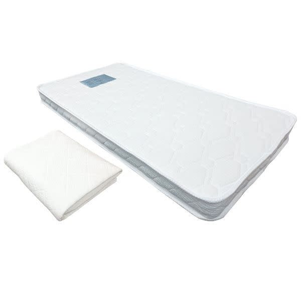 Sweet Pea Rolled Pocket Spring Cot Mattress(132 x 70 x 10cm)