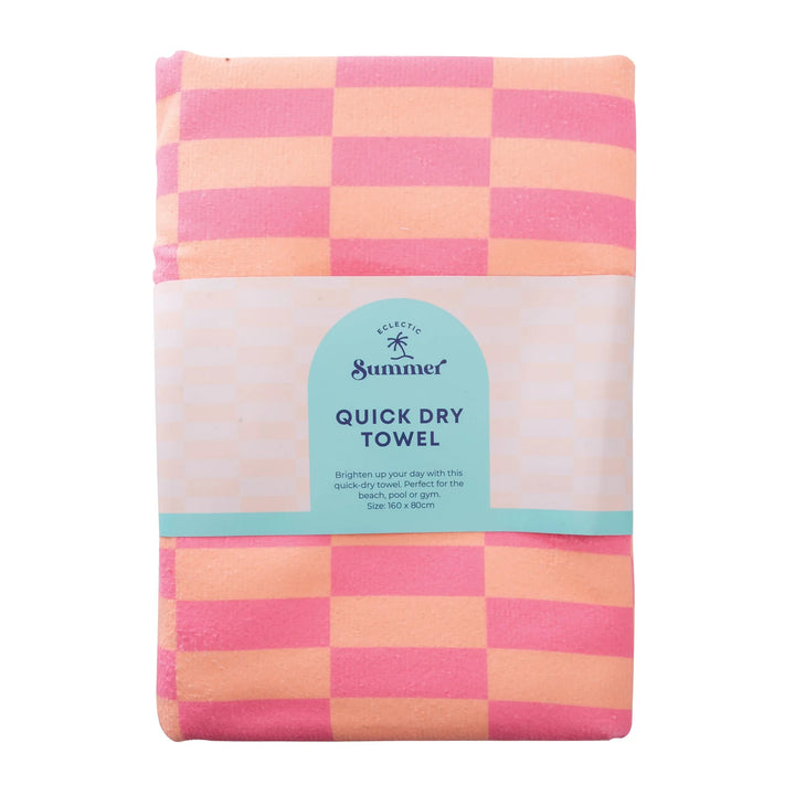 isGift Eclectic Summer - Quick Dry Tassel Towel 160x80cm - Assorted