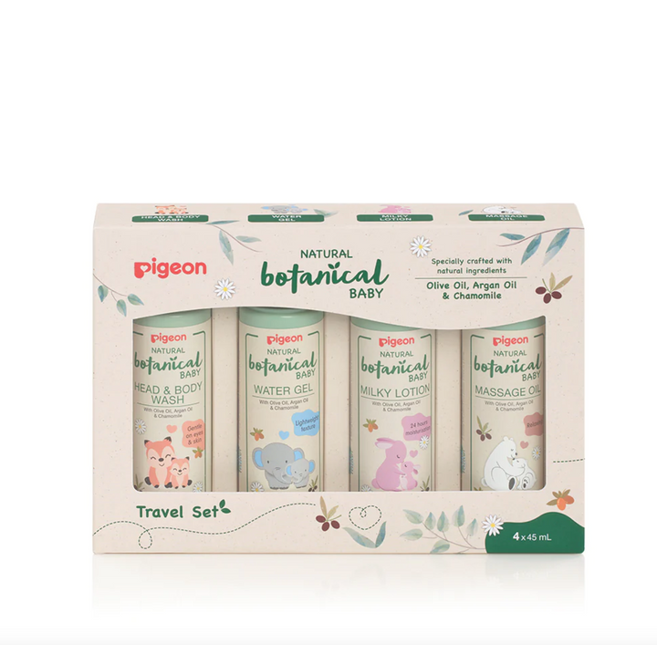 PIGEON NATURAL BOTANICAL BABY TRAVEL PACK