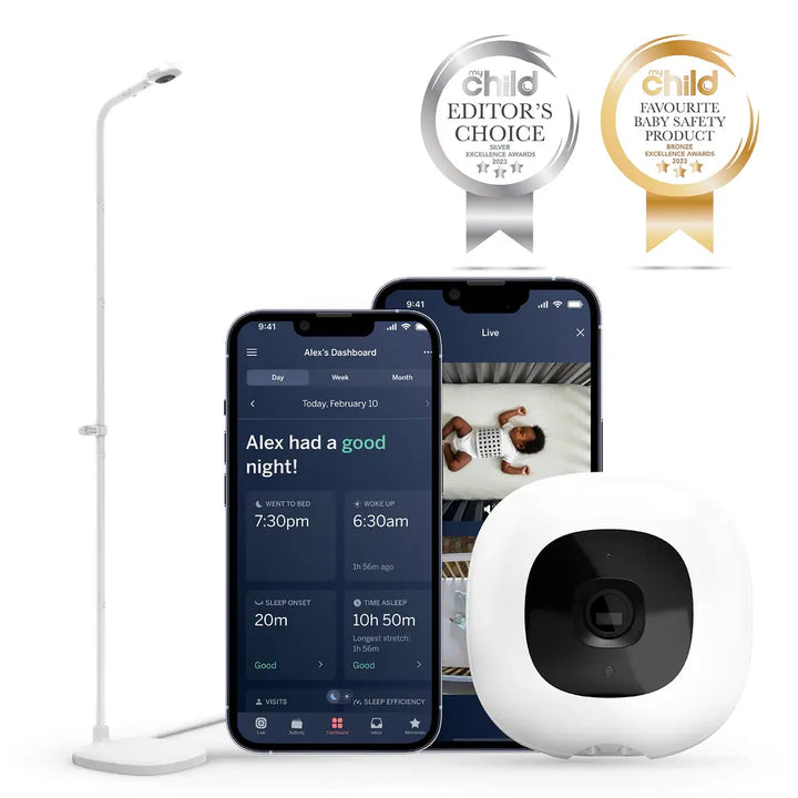 Nanit Pro Baby Monitor + Floor Stand v2