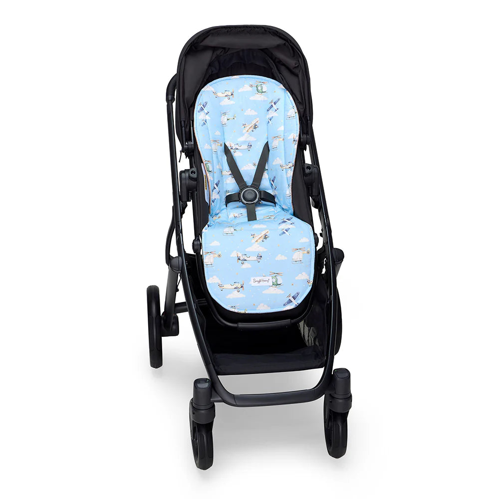 Snuggle Hunny Universal Organic Pram Liner - Taking Flight