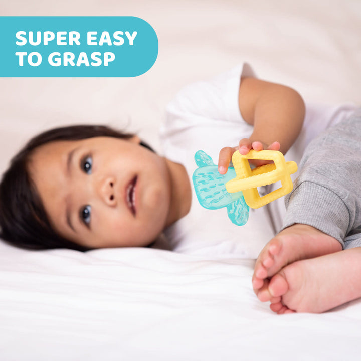 CHICCO NURSING Teether: Refreshing Neutral 4M+ Cactus
