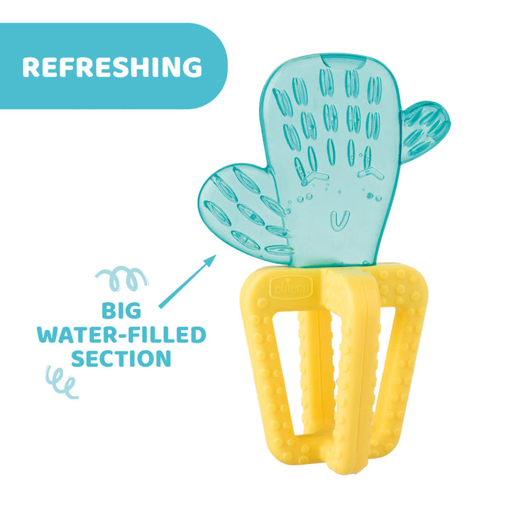 CHICCO NURSING Teether: Refreshing Neutral 4M+ Cactus