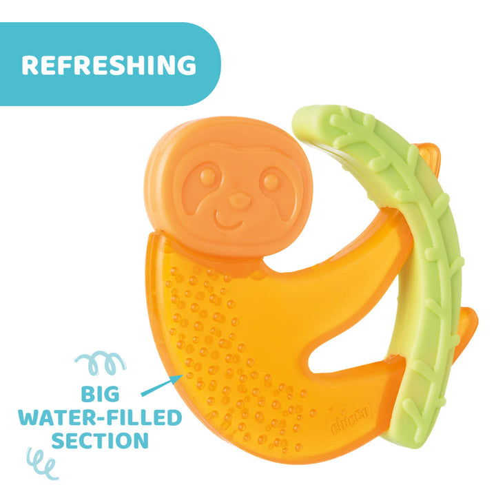 CHICCO NURSING Teether:Fresh Mix 4m+ Teether Sloth/Monkey