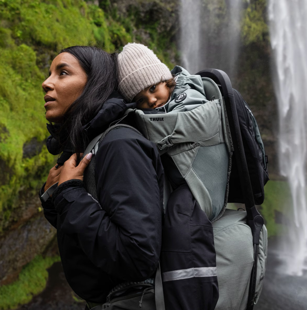 Thule Sapling Hiking Baby Backpack Agave