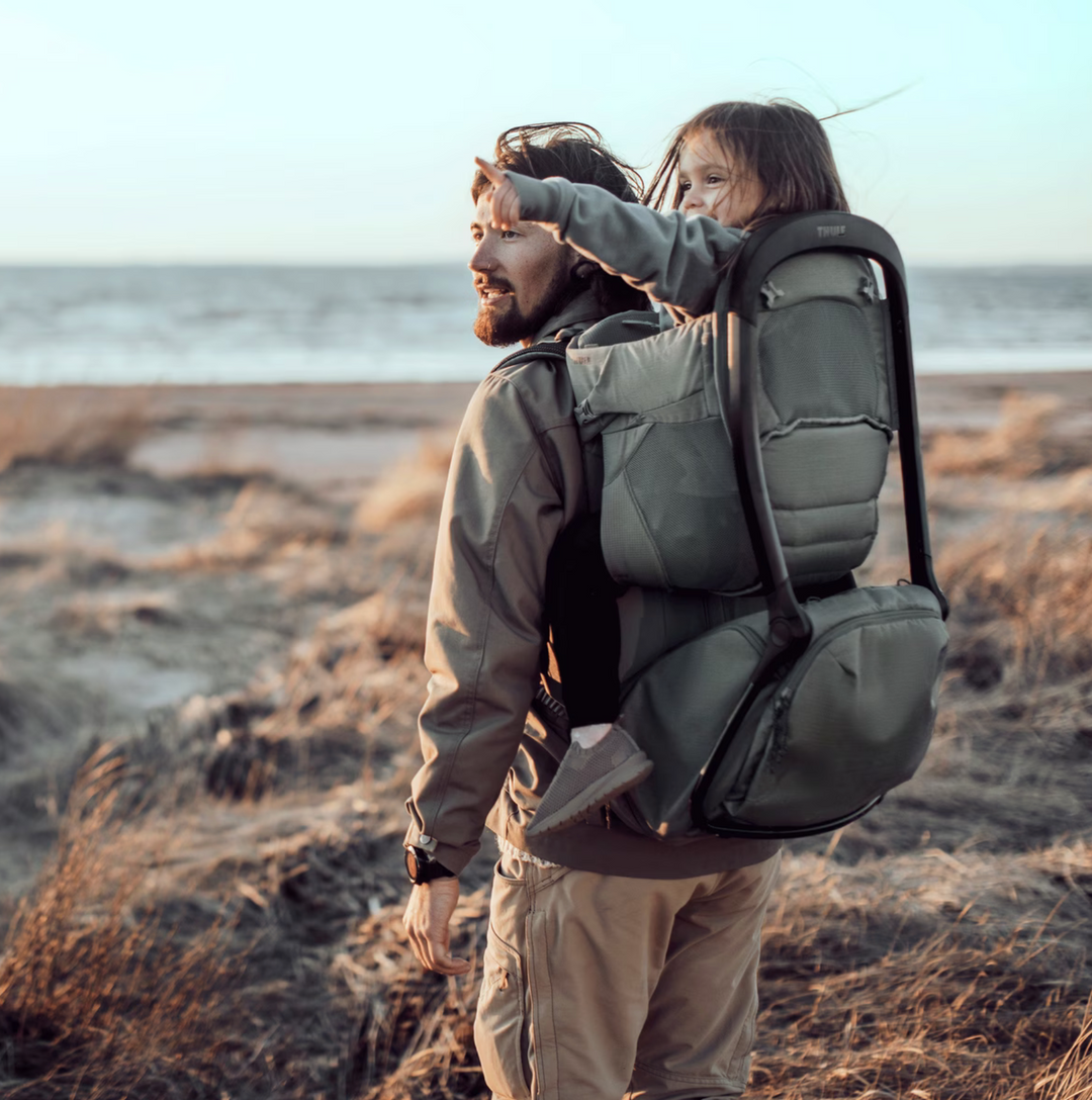 Thule Sapling Hiking Baby Backpack Agave