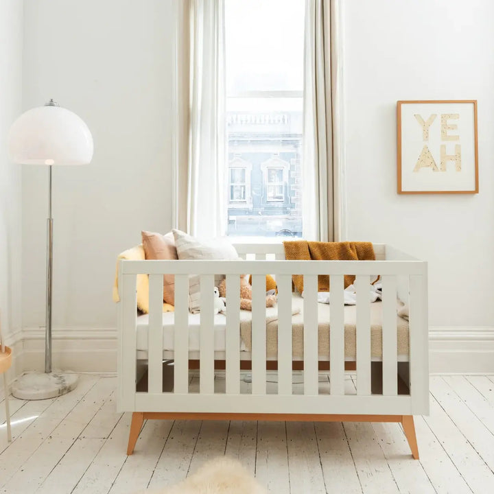 BabyRest Tommi Cot-White