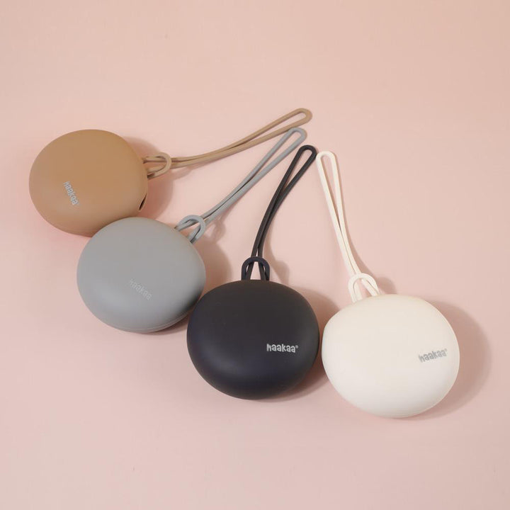 Haakaa Silicone Dummy Holder Case-Midnight Blue