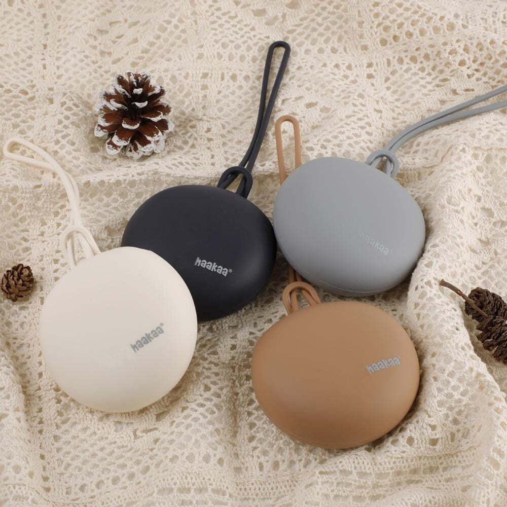 Haakaa Silicone Dummy Holder Case-Midnight Blue