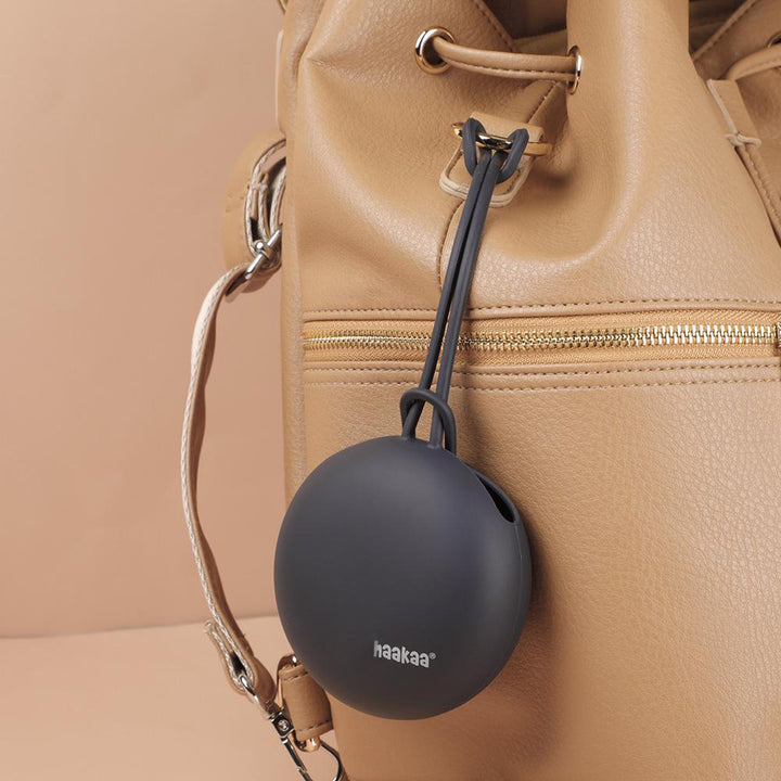 Haakaa Silicone Dummy Holder Case-Midnight Blue