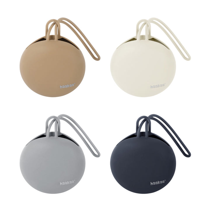 Haakaa Silicone Dummy Holder Case-Midnight Blue