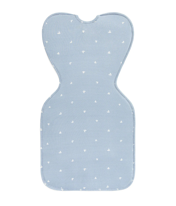 SWADDLE UP™ Bamboo Original 1.0Tog - Mist Blue Boats