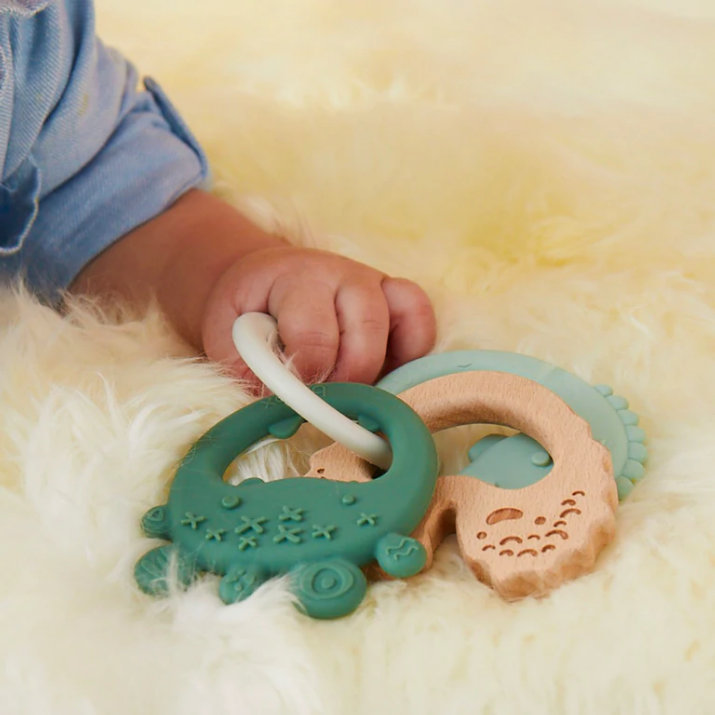 B.Box Trio Teether -Lullaby Blue