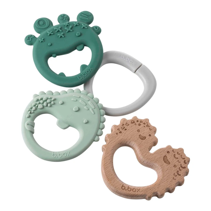 B.Box Trio Teether - Sage