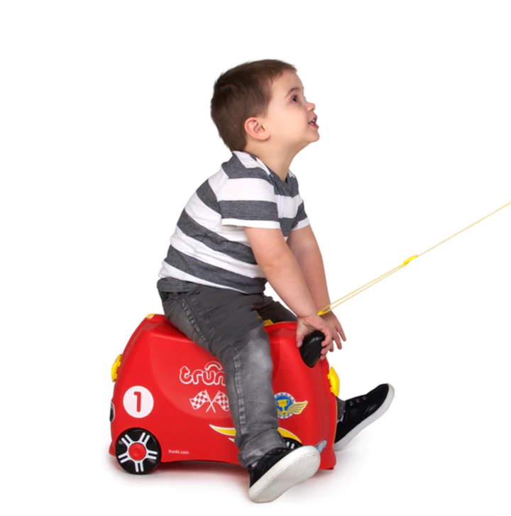 Trunki Ride-on Luggage - Rocco Race Car