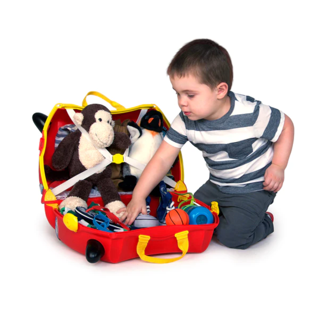 Trunki Ride-on Luggage - Rocco Race Car