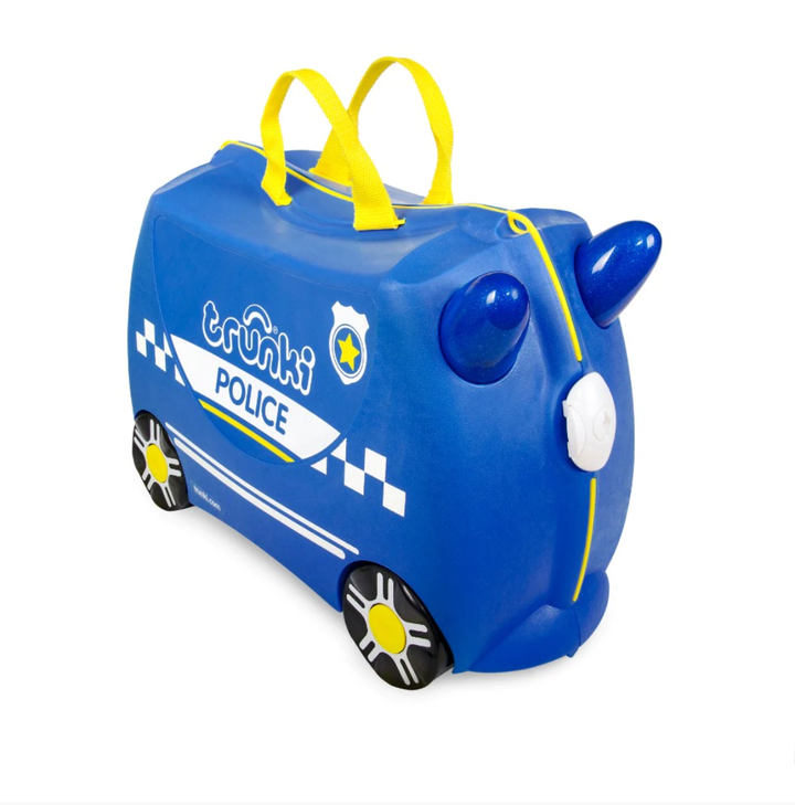 TRUNKI RIDE-ON LUGGSTAGE - PERCY POLICE CAR