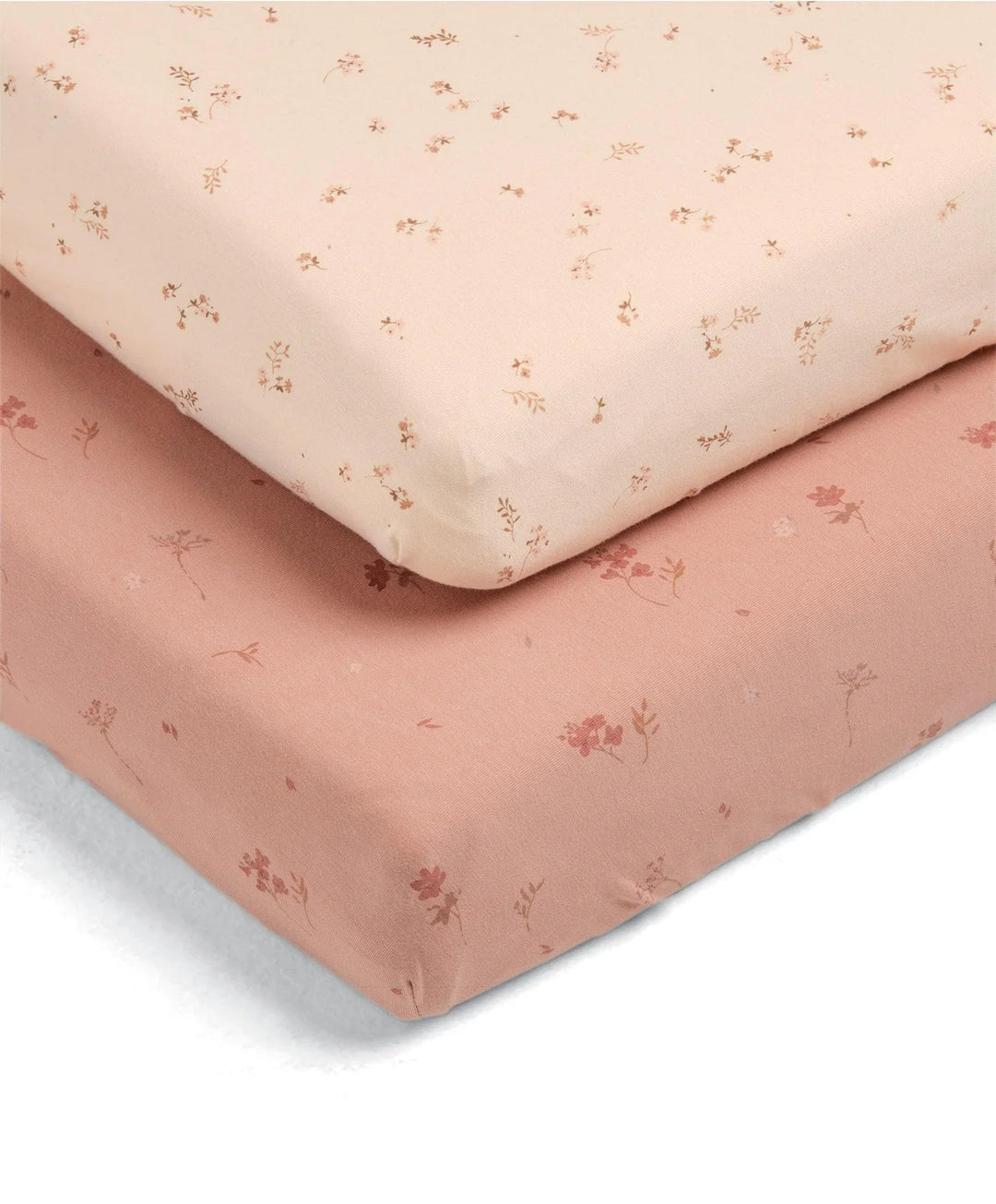 Mamas & Papas Cotbed Fitted Sheets (2 Pack) – Welcome to the World Wildflower