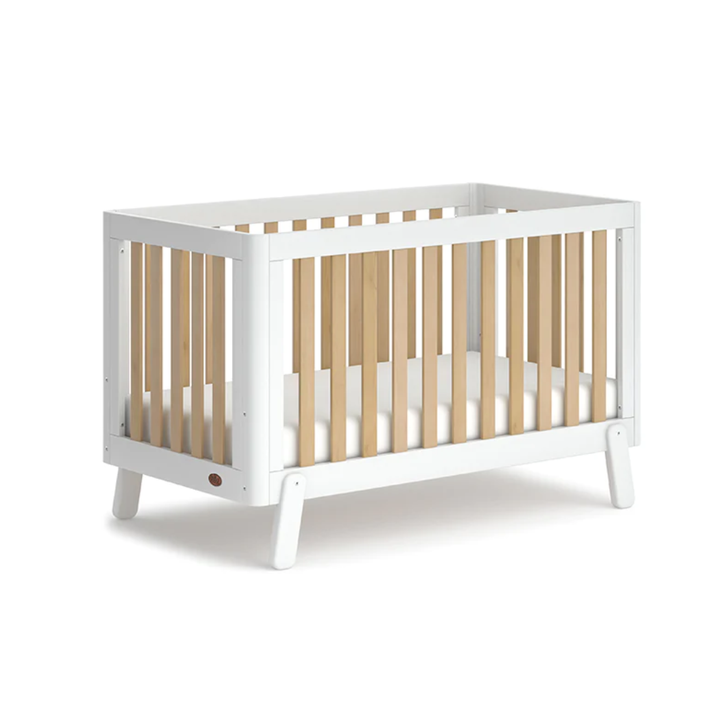 Boori Turin Cot Bed-Barley White & Almond(B-TUCB/BAAD)