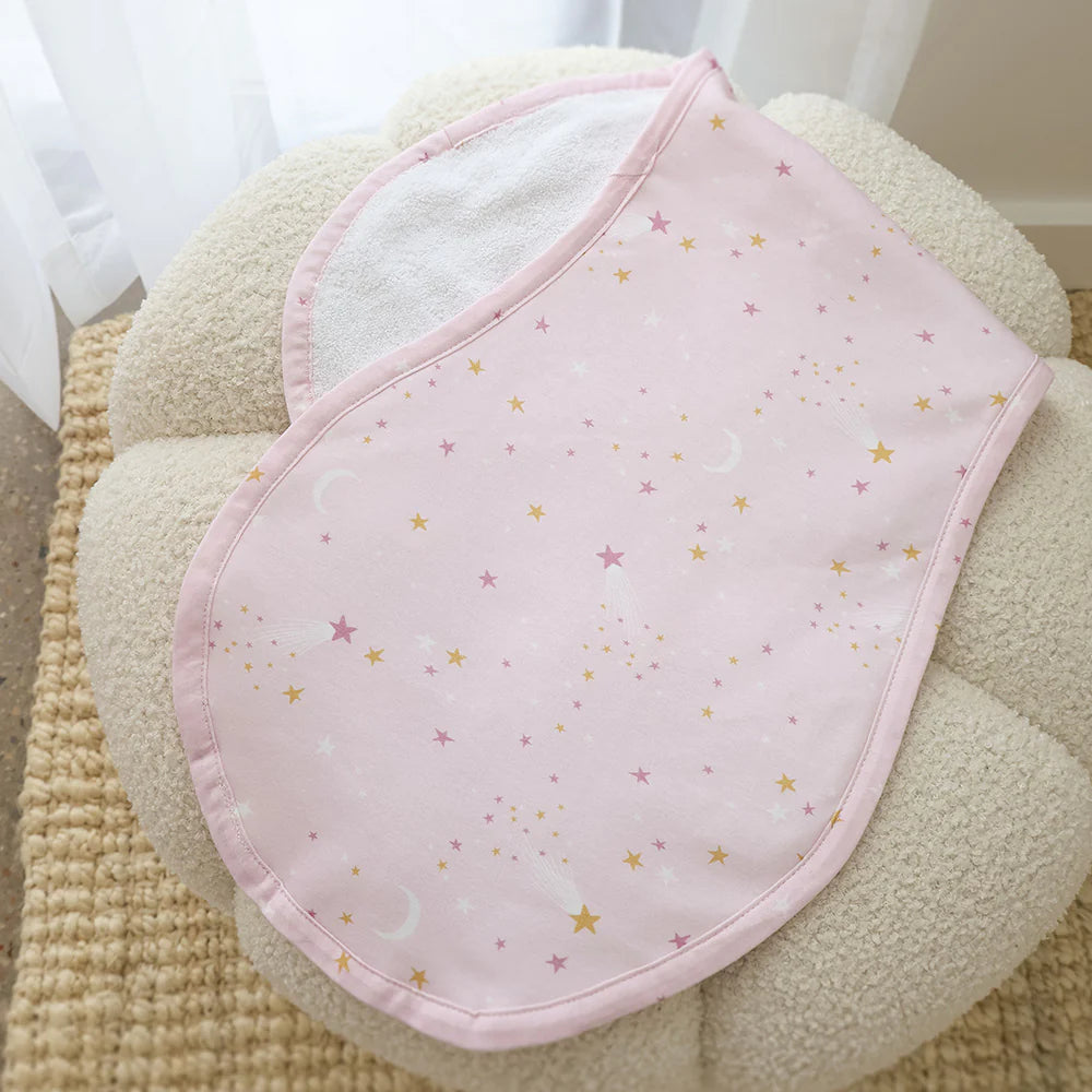 Snuggle Hunny Organic Cotton Burp Cloth - Twinkle