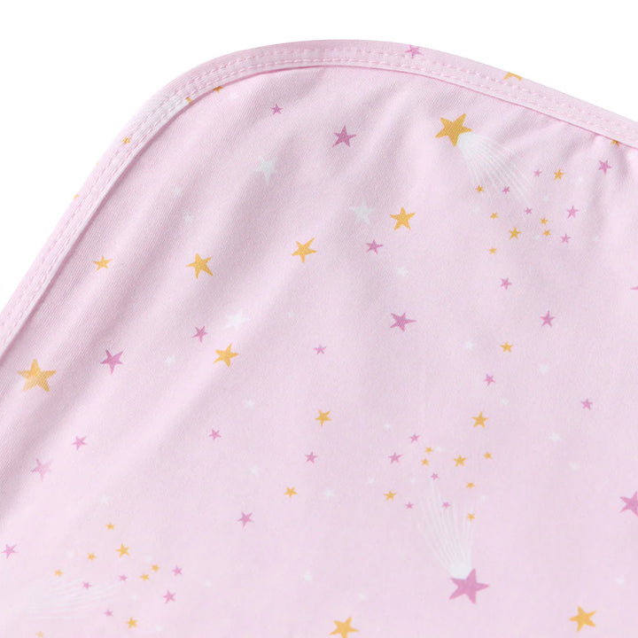 Organic Jersey Wrap & Topknot Set - Twinkle