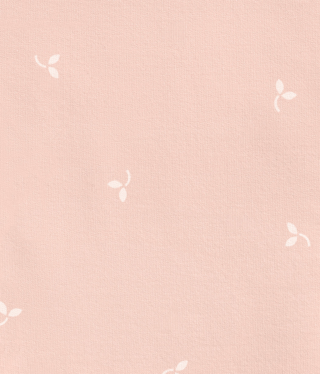 Swaddle Up 1.5Tog Cotton Fleece - Blush Twigs