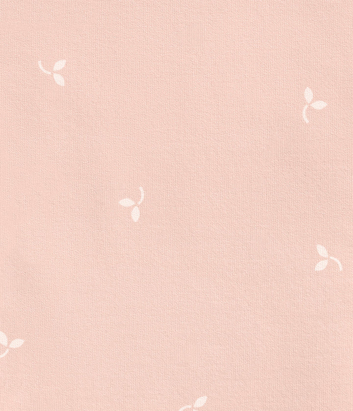 Swaddle Up 1.5Tog Cotton Fleece - Blush Twigs