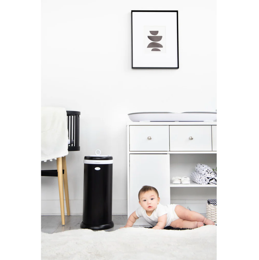 Ubbi Nappy Pail - Matte Black