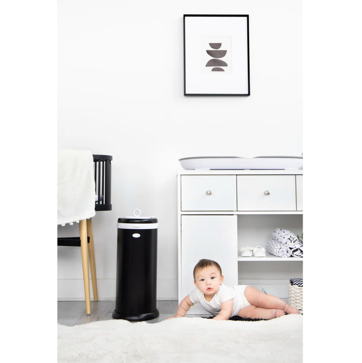 Ubbi Nappy Pail - Matte Black