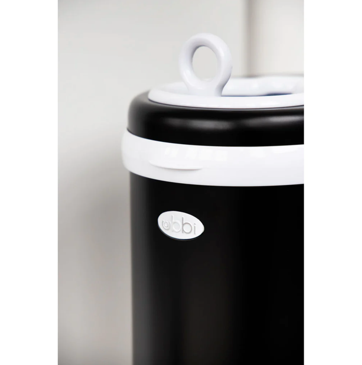 Ubbi Nappy Pail - Matte Black
