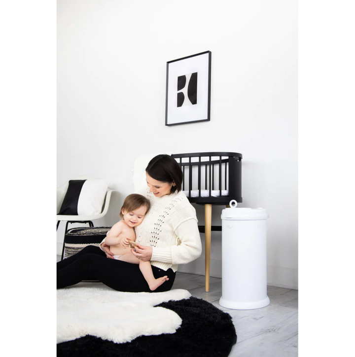 Ubbi Nappy Pail - Matte White
