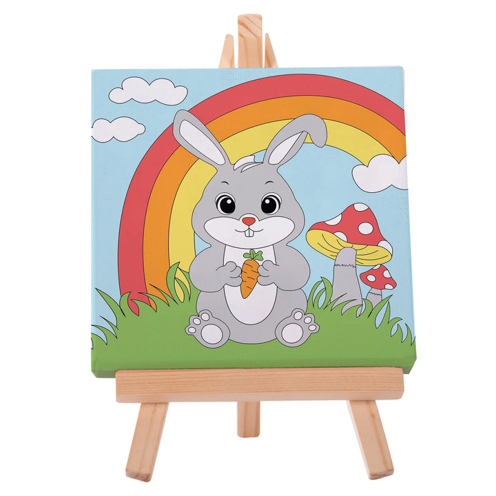 Discovery Zone Canvas Art Set - Chicks & Bunnies Assorted