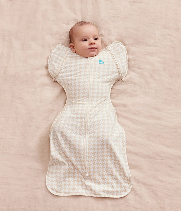 SWADDLE UP™ Transition Bag Original 1.0T - Tan Houndstooth