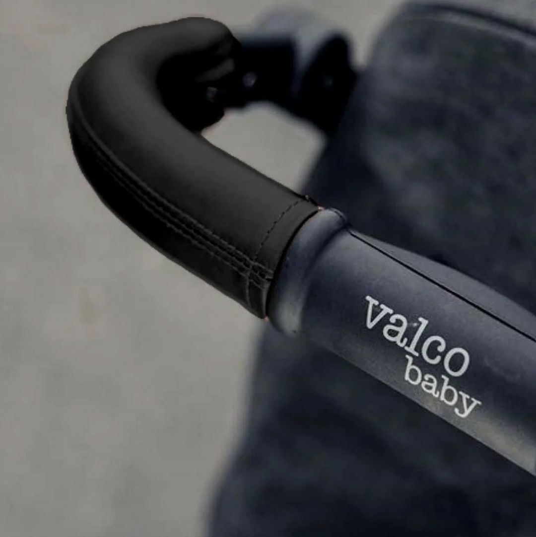 Valco Baby PU Handle Bar Covers & Bumper Bar Cover (fits Snap Ultra)-Black(A9856)
