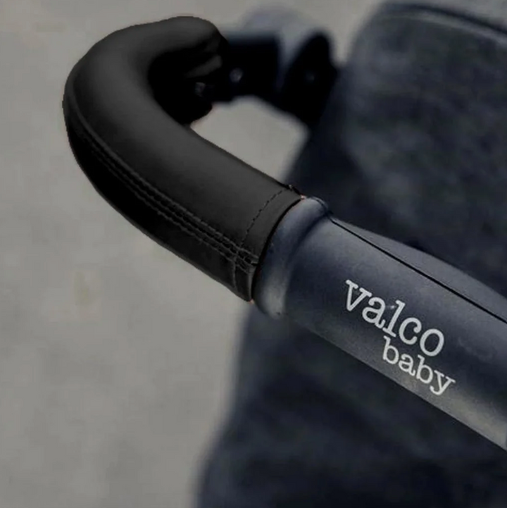 Valco Baby PU Handle Bar Covers & Bumper Bar Cover (fits Snap Ultra)-Black(A9856)