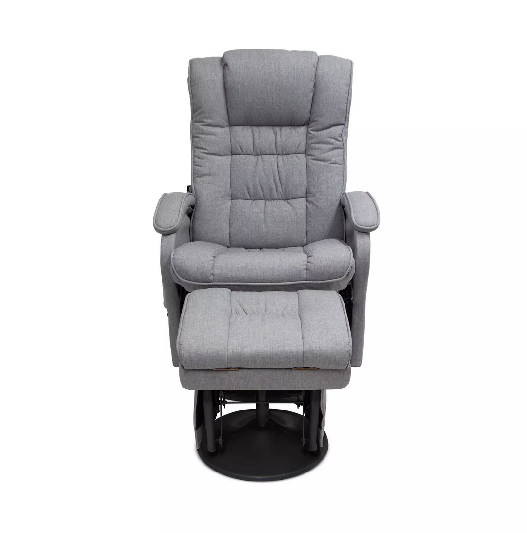 Valco Baby Eurobell Glider And Ottoman Misty Grey(N9944)